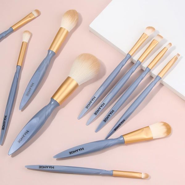 maange 10pcs face makeup brushes sets tools shadows eyeshadow eyeliner eyelash eyebrow brush foundation make up set kit
maange 10pcs face makeup brushes sets tools shadows eyeshadow eyeliner eyelash eyebrow brush foundation make up set kit