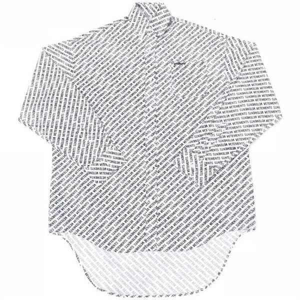 men's casual shirts camisa masculina feminina 1:1 alta qualidade impresso completa moda superior camisetas vetements camisas 4d9l, White;black
men's casual shirts camisa masculina feminina 1:1 alta qualidade impresso completa moda superior camisetas vetements camisas 4d9l, White;black