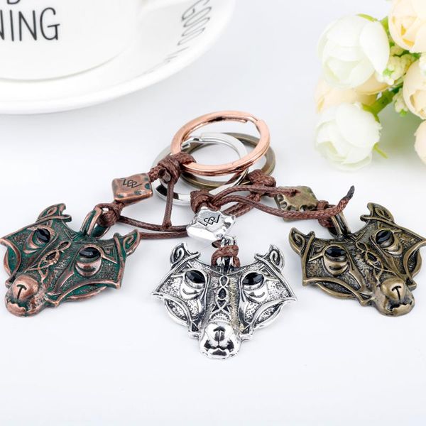 keychains vintage nordic mythology viking wolf head keychain men women jewelry talisman amulet key ring car chain llaveros trinket, Silver
keychains vintage nordic mythology viking wolf head keychain men women jewelry talisman amulet key ring car chain llaveros trinket, Silver