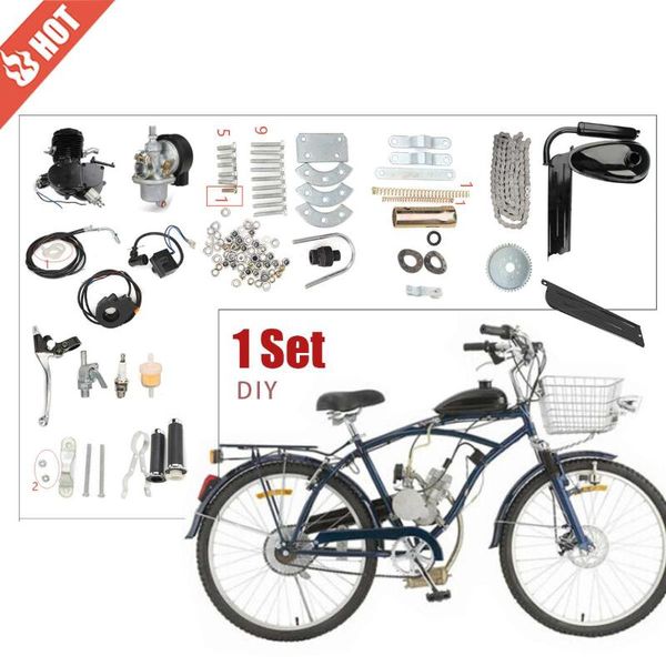 80cc 2-stroke engine fuel tank carburetor cdi box ignition coil muffler clutch lever cycle motor motorized electric bike assembly
80cc 2-stroke engine fuel tank carburetor cdi box ignition coil muffler clutch lever cycle motor motorized electric bike assembly