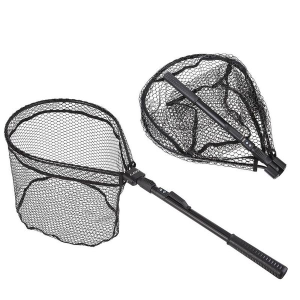 81cm rubber fishing landing net trout large mesh fish aluminum alloy monofilament hand network tools accessories
81cm rubber fishing landing net trout large mesh fish aluminum alloy monofilament hand network tools accessories