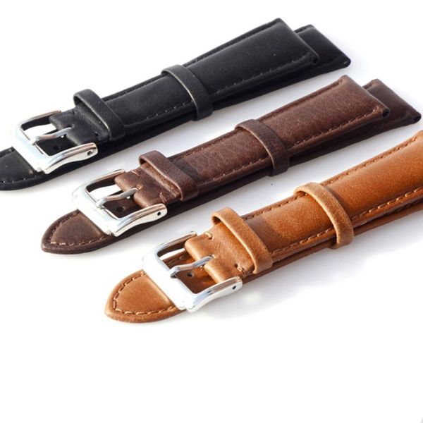 watch bands t-amq 18 19 20 21 22mm black brown genuine leather band men's wristwatch strap+pin buckle handmade bracelet-57
watch bands t-amq 18 19 20 21 22mm black brown genuine leather band men's wristwatch strap+pin buckle handmade bracelet-57