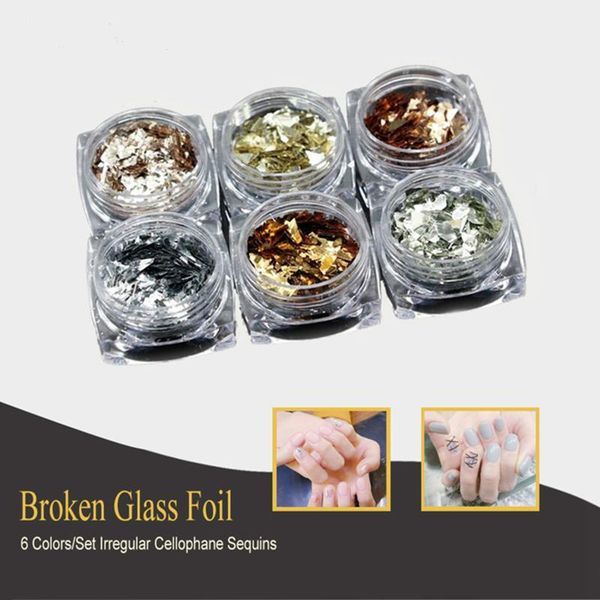 nail art decorations supwee 6 boxes cellophane irregular foil paper sticker 3d glitter diy manicure uv gel polish decoration tools set, Silver;gold
nail art decorations supwee 6 boxes cellophane irregular foil paper sticker 3d glitter diy manicure uv gel polish decoration tools set, Silver;gold