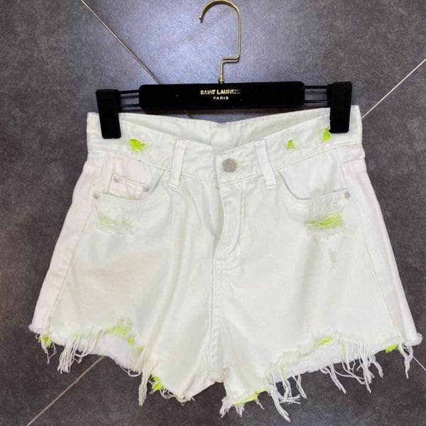 women's jeans 2021 summer fashion streetwear patchwork tassel button hole fluorescent green high waist denim shorts women k108, Blue
women's jeans 2021 summer fashion streetwear patchwork tassel button hole fluorescent green high waist denim shorts women k108, Blue