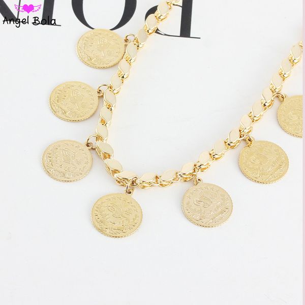 fashion luxury coin gold charm bracelets for women islamic muslim jewelry gift whole bulk, Black
fashion luxury coin gold charm bracelets for women islamic muslim jewelry gift whole bulk, Black