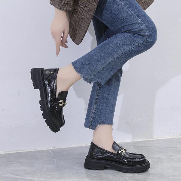 dress shoes 2021 autumn and winter fashion comfortable women's british style casual versatile campus for female students, Black
dress shoes 2021 autumn and winter fashion comfortable women's british style casual versatile campus for female students, Black