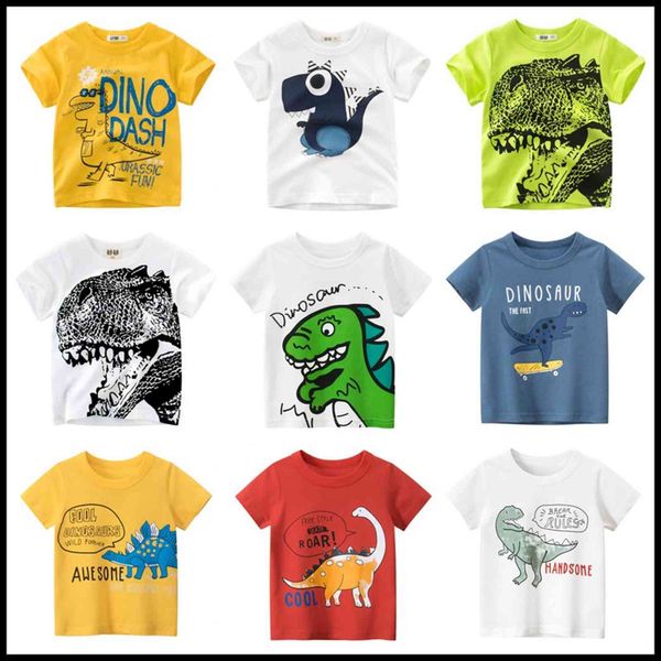 2 3 4 5 6 7 8 years kids boys clothes 100% cotton short sleeve t shirts dinosaur cartoon children, Blue
2 3 4 5 6 7 8 years kids boys clothes 100% cotton short sleeve t shirts dinosaur cartoon children, Blue