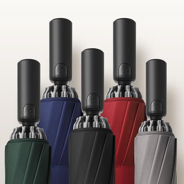umbrellas german men's business double car reverse umbrella automatic folding reflective stripe
umbrellas german men's business double car reverse umbrella automatic folding reflective stripe