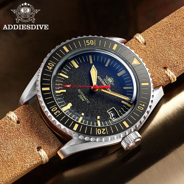 wristwatches addies dive arrival ad2105 men retro watch 200m diving brown leather strap c3 super luminous nh35 automatic watches, Slivery;brown
wristwatches addies dive arrival ad2105 men retro watch 200m diving brown leather strap c3 super luminous nh35 automatic watches, Slivery;brown