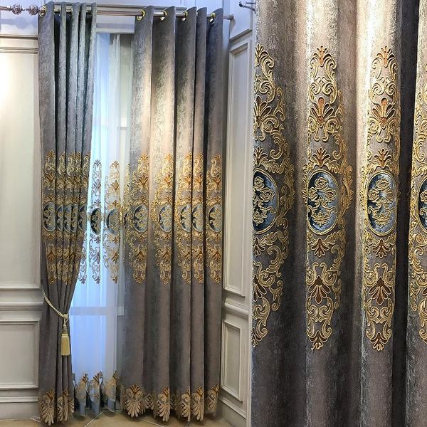 modern minimalist european luxury curtains for living room dining bedroom study blackout custom curtain & drapes
modern minimalist european luxury curtains for living room dining bedroom study blackout custom curtain & drapes