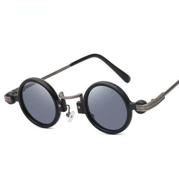 sunglasses 2021 fashion style steam punk round samll frame men women shades uv400 vintage glasses, White;black
sunglasses 2021 fashion style steam punk round samll frame men women shades uv400 vintage glasses, White;black