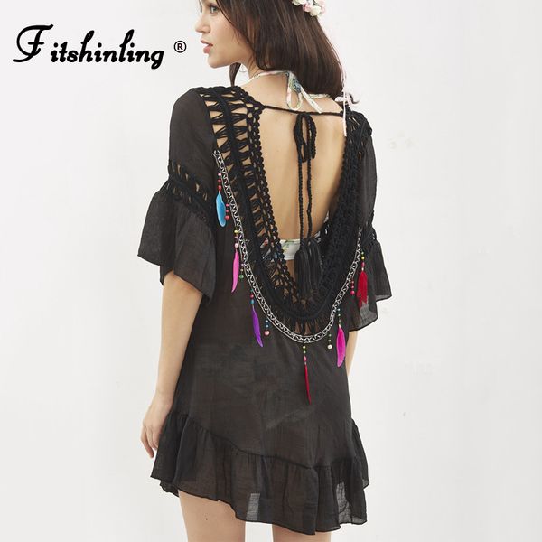 fitshinling baless summer dress women handmade crochet holiday pareo fringe bohemian sheer swimwear beach cover up 2021
fitshinling baless summer dress women handmade crochet holiday pareo fringe bohemian sheer swimwear beach cover up 2021