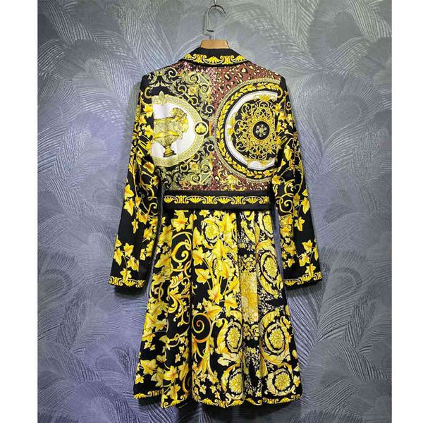 dress vintage seqinyy yellow flowers print 2021 spring fashion design female track thin knee belt, Black;gray
dress vintage seqinyy yellow flowers print 2021 spring fashion design female track thin knee belt, Black;gray