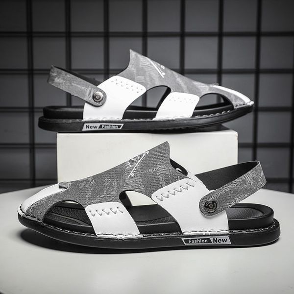 sandals mens korean style leisure trendy beach shoes outdoor dual use driving closed toe non-slip
sandals mens korean style leisure trendy beach shoes outdoor dual use driving closed toe non-slip