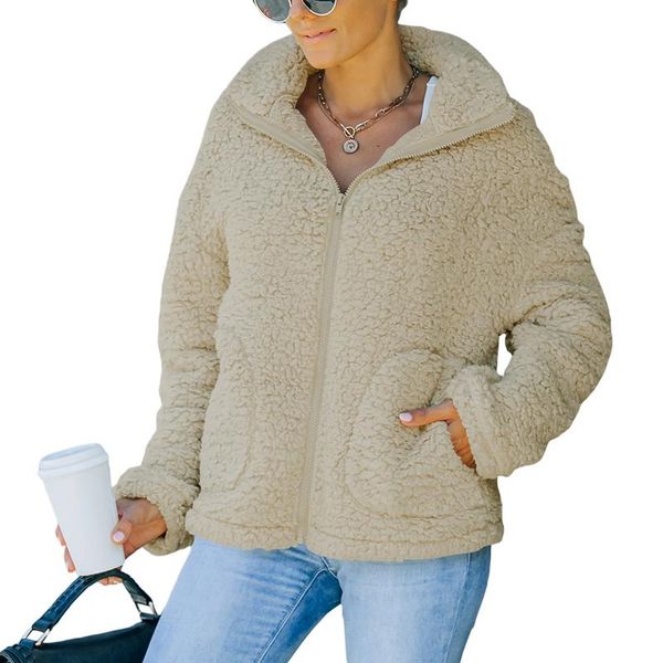 women's jackets kayotuas women jacket long sleeve front zipper up spring autumn casual basic warm coat ladies outwear clothing, Black;brown
women's jackets kayotuas women jacket long sleeve front zipper up spring autumn casual basic warm coat ladies outwear clothing, Black;brown