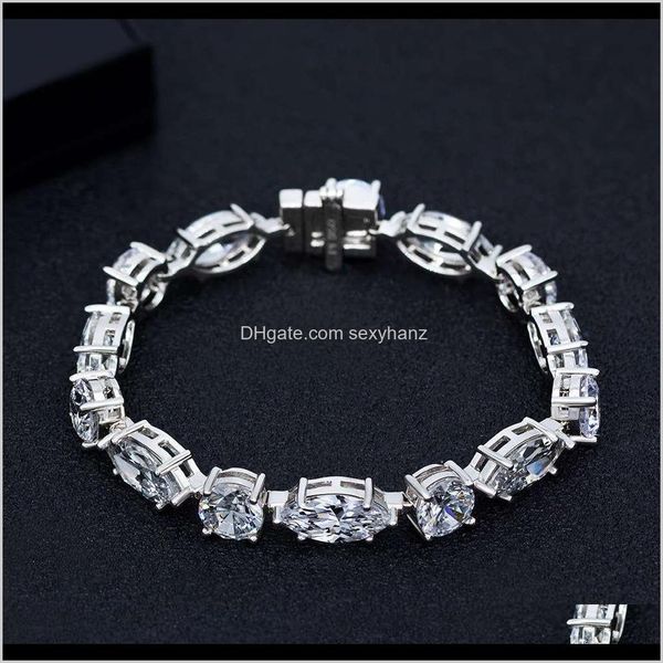 charm bracelets drop delivery 2021 shipai simulation full diamond 925 sterling sier bracelet simple versatile geometric hand jewelry lsuxm, Golden;silver
charm bracelets drop delivery 2021 shipai simulation full diamond 925 sterling sier bracelet simple versatile geometric hand jewelry lsuxm, Golden;silver