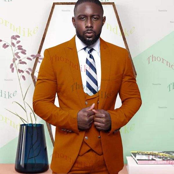 men's suits & blazers thorndike tailored made orange business mens 3 pieces slim fit prom party dinner blazer formal wedding groom suit, White;black
men's suits & blazers thorndike tailored made orange business mens 3 pieces slim fit prom party dinner blazer formal wedding groom suit, White;black