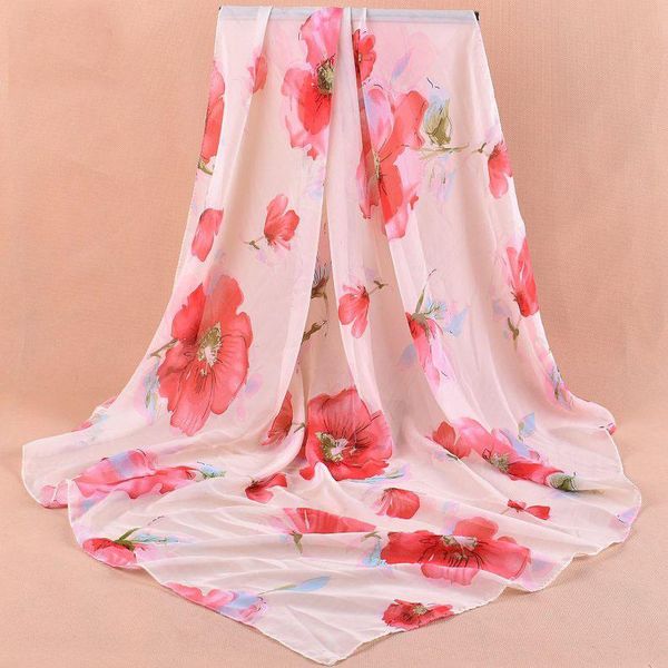 scarves 2021 fal/win refreshing floral flower chiffon scarf silk square hijab cool shawl ladies foulard femme hair bufanda mujer, Blue;gray
scarves 2021 fal/win refreshing floral flower chiffon scarf silk square hijab cool shawl ladies foulard femme hair bufanda mujer, Blue;gray