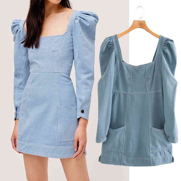 casual dresses fashion denim folds dress square collar midi long sleeve woman slim waist chic party es back zipper rzb3, Black;gray
casual dresses fashion denim folds dress square collar midi long sleeve woman slim waist chic party es back zipper rzb3, Black;gray