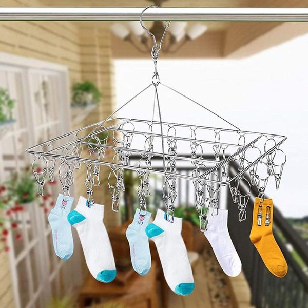 stainless steel multi-clip drying socks hanger sock rack square 20/30/36 clips clothes dry hangers & racks
stainless steel multi-clip drying socks hanger sock rack square 20/30/36 clips clothes dry hangers & racks