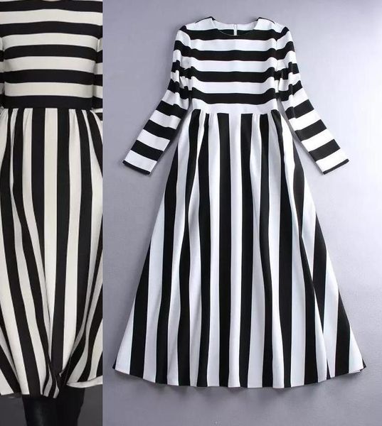 casual dresses customize made women spring summer plus size 3xs-10xl maxi long black and white striped chiffon dress ladies, Black;gray
casual dresses customize made women spring summer plus size 3xs-10xl maxi long black and white striped chiffon dress ladies, Black;gray