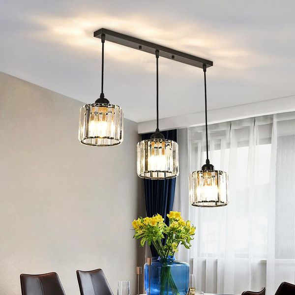 pendant lamps modern k9 crystal lights fixture gold&black kitchen dining room bedside hanging luminaire suspension
pendant lamps modern k9 crystal lights fixture gold&black kitchen dining room bedside hanging luminaire suspension