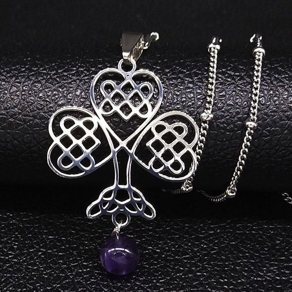 pendant necklaces 2021 stainless steel necklace women purple crystal choice of gemma peter jewelry cadenas mujer n1033s05, Silver
pendant necklaces 2021 stainless steel necklace women purple crystal choice of gemma peter jewelry cadenas mujer n1033s05, Silver