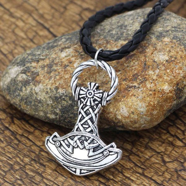 selling double-sided exquisite totem hammer necklace accessories pendant long sweater chain leather rope jewelry, Silver
selling double-sided exquisite totem hammer necklace accessories pendant long sweater chain leather rope jewelry, Silver