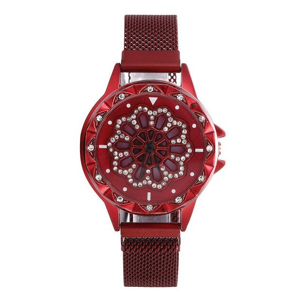 wristwatches the fashion watch female money magnet buckle fortunes turning students, Slivery;brown
wristwatches the fashion watch female money magnet buckle fortunes turning students, Slivery;brown