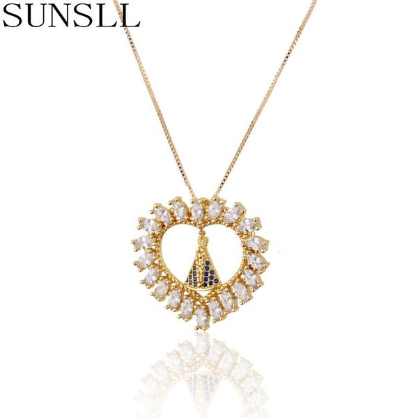 pendant necklaces sunsll arrival selling heart shape delicate cubic zirconia hollow necklace jewelry for women gift anniversary, Silver
pendant necklaces sunsll arrival selling heart shape delicate cubic zirconia hollow necklace jewelry for women gift anniversary, Silver