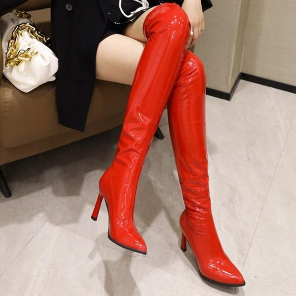 boots over the knee modern women autumn winter fashion ladies pointed toe high heels shoes 2021 female stretch, Black
boots over the knee modern women autumn winter fashion ladies pointed toe high heels shoes 2021 female stretch, Black