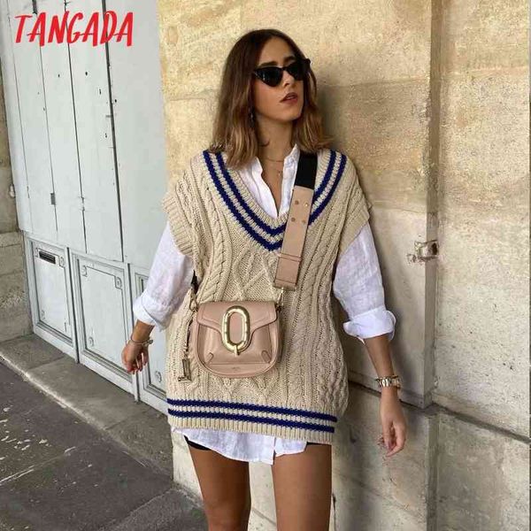 women fashion oversized twist knitted vest sweater v neck sleeveless female waistcoat chic 2x02 210416, White;black
women fashion oversized twist knitted vest sweater v neck sleeveless female waistcoat chic 2x02 210416, White;black