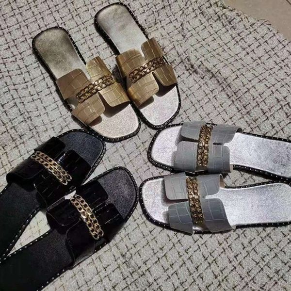 women plus size slippers summer shoes chain sandals pu patent leather scuffs flip flops indoors club holiday party wear beachwear comfortabl, Black
women plus size slippers summer shoes chain sandals pu patent leather scuffs flip flops indoors club holiday party wear beachwear comfortabl, Black
