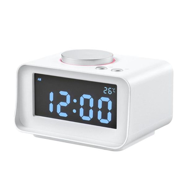 desk & table clocks multifunctional smart alarm clock mute mini bedside electronic digital radio battery included(white)
desk & table clocks multifunctional smart alarm clock mute mini bedside electronic digital radio battery included(white)
