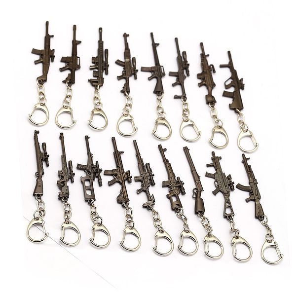 key chain ring game 16 styles pubg cs go weapon keychains ak47 gun model 98k sniper riflefor men gifts souvenirs 6cm, Slivery;golden
key chain ring game 16 styles pubg cs go weapon keychains ak47 gun model 98k sniper riflefor men gifts souvenirs 6cm, Slivery;golden