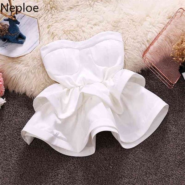 slash neck ruffles blouse women sleeveless loose solid blusas slim waist 45144 210422, White
slash neck ruffles blouse women sleeveless loose solid blusas slim waist 45144 210422, White