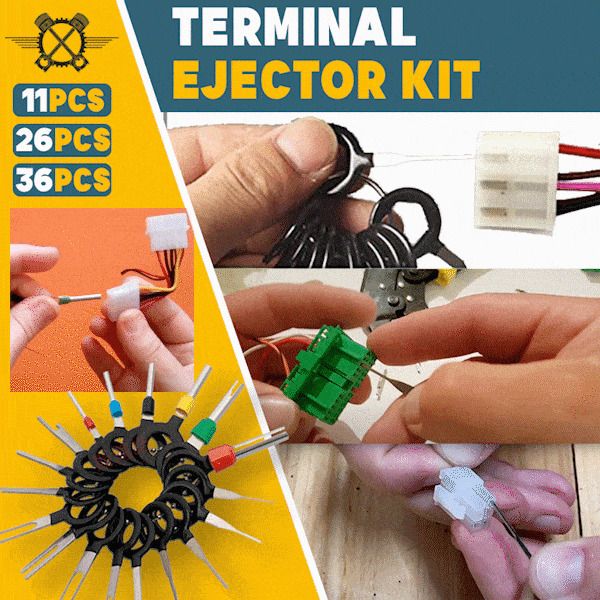 new terminal ejector kit wire connector pin extractor auto terminals removal key tool extractor set for car
new terminal ejector kit wire connector pin extractor auto terminals removal key tool extractor set for car