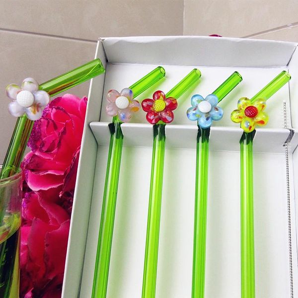 drinking straws 5pcs custom high boron silicon hand blown glass flower decoration ornaments easter creative bend
drinking straws 5pcs custom high boron silicon hand blown glass flower decoration ornaments easter creative bend