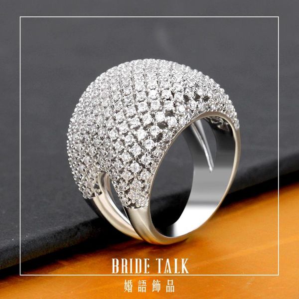wedding rings micro pave double-deck ring setting crystal cubic zircon luxury chunky ball shape gorgeous jewelry big, Slivery;golden
wedding rings micro pave double-deck ring setting crystal cubic zircon luxury chunky ball shape gorgeous jewelry big, Slivery;golden