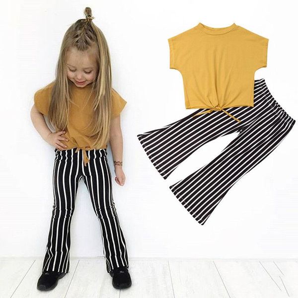 clothing sets baby girl clothes set yellow t-shirts striped flare pants trousers 2-7y kids children summer autumn casual cotton outfits, White
clothing sets baby girl clothes set yellow t-shirts striped flare pants trousers 2-7y kids children summer autumn casual cotton outfits, White