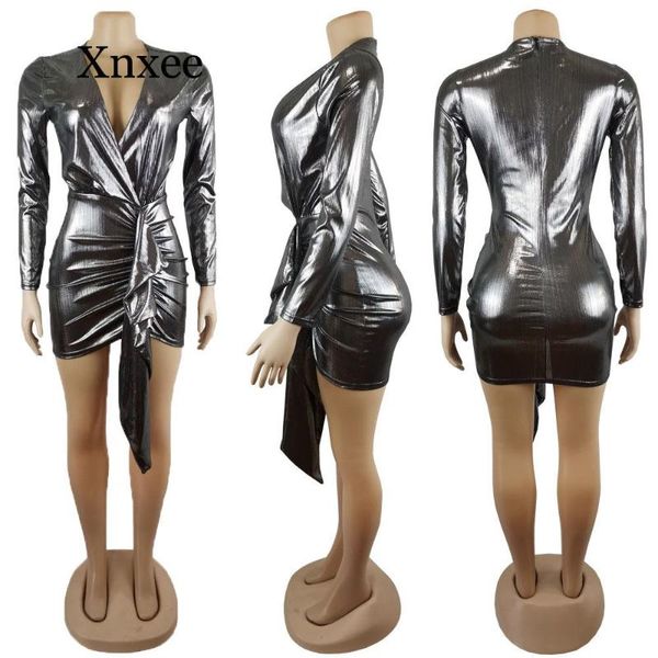 casual dresses v neck women party dress wrapped fashion bodycon long sleeve skinny sequin autumn mini, Black;gray
casual dresses v neck women party dress wrapped fashion bodycon long sleeve skinny sequin autumn mini, Black;gray