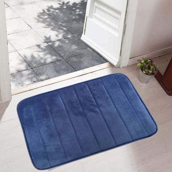 40x60cm door mat bathroom non-slip carpet memory foam kitchen floor coral fleece carpets
40x60cm door mat bathroom non-slip carpet memory foam kitchen floor coral fleece carpets