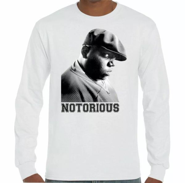 the notorious big biggie small mens hip hop legend design 4 text, White;black