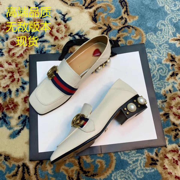 leather pearls and womens shoes square head thick heel shoes retro lok fu shoes two wear half drag lazy shoes1, Black
leather pearls and womens shoes square head thick heel shoes retro lok fu shoes two wear half drag lazy shoes1, Black