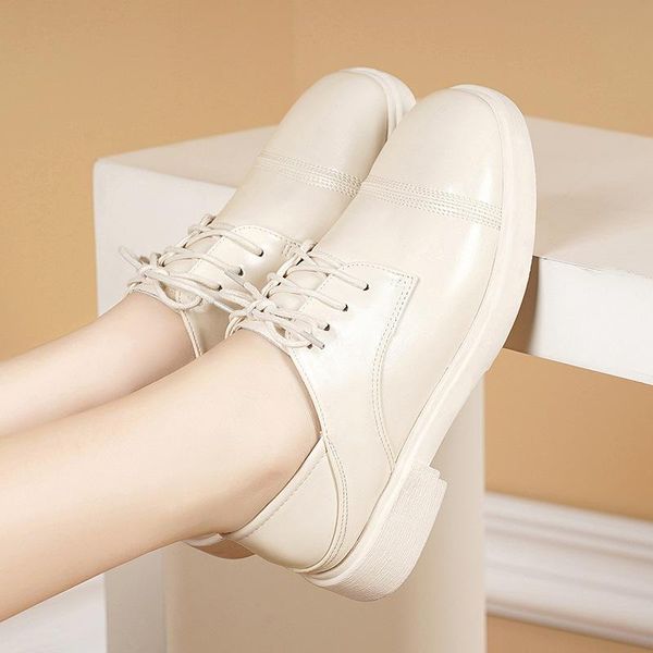dress shoes spring women loafers fashion lace up low heel pumps ladies office casual sheepskin leather x0105, Black
dress shoes spring women loafers fashion lace up low heel pumps ladies office casual sheepskin leather x0105, Black