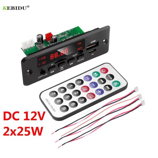 2*25w mp3 player bluetooth decoder board 12v 5.0 car fm radio module hands-support tf usb aux recorders & mp4 players
2*25w mp3 player bluetooth decoder board 12v 5.0 car fm radio module hands-support tf usb aux recorders & mp4 players