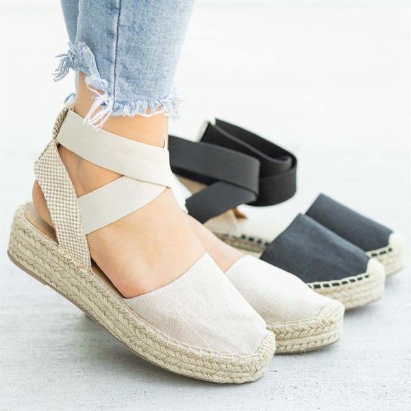 sandals fashion summer wedge buckle platform wedges shoes for women rope bottom women's espadrilles high heels slip 2021, Black
sandals fashion summer wedge buckle platform wedges shoes for women rope bottom women's espadrilles high heels slip 2021, Black