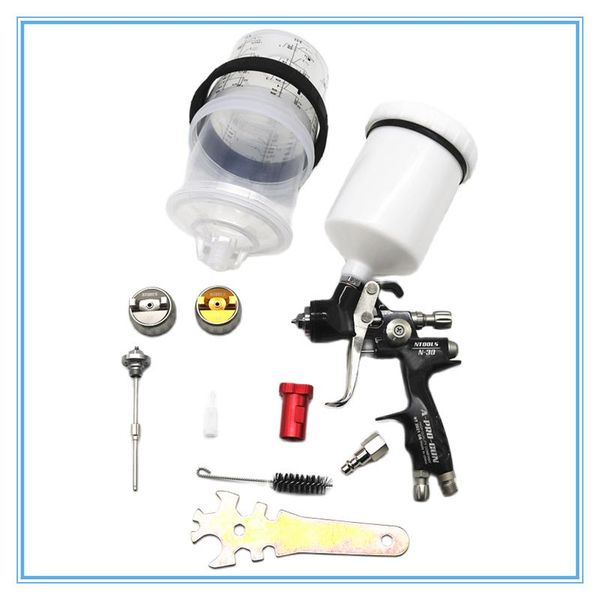 professional spray guns gun with 1.3 and 1.7mm car paint 600cc pps tank adpater varnish sprayer /air gun/air tools
professional spray guns gun with 1.3 and 1.7mm car paint 600cc pps tank adpater varnish sprayer /air gun/air tools