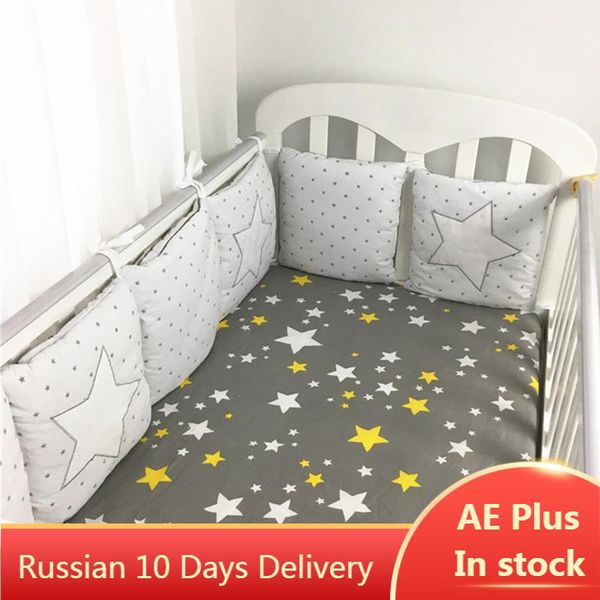 6pcs baby bed bumper for borns room decoration washable bumpers cushion around protector nursery bedding sets
6pcs baby bed bumper for borns room decoration washable bumpers cushion around protector nursery bedding sets