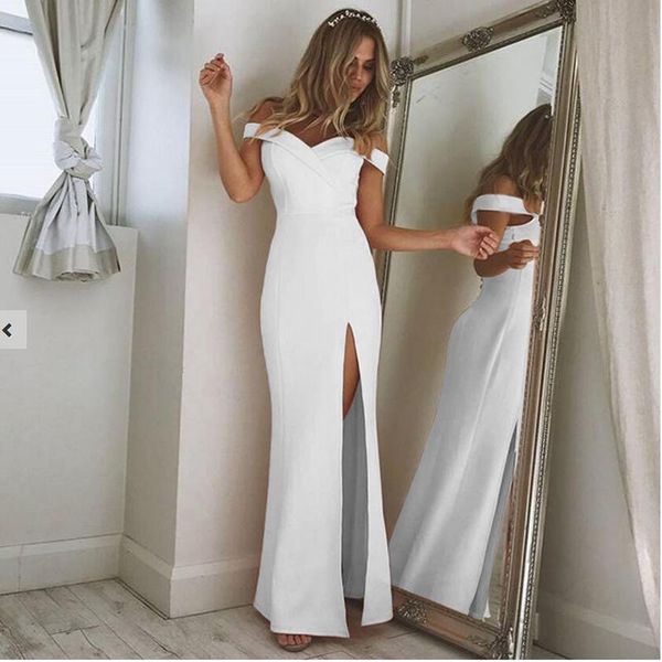 casual dresses summer women white bodycon bandage dress ruffled neck spaghetti strap club celebrity evening runway party maxi femme, Black;gray
casual dresses summer women white bodycon bandage dress ruffled neck spaghetti strap club celebrity evening runway party maxi femme, Black;gray